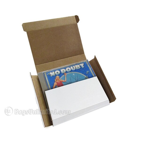 Mailer for 1 CD case. E-Flute White